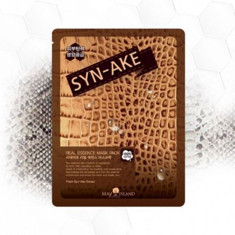МСЛ REAL Маска для лица тканевая REAL ESSENCE SYE-AKE MASK Pack 25мл