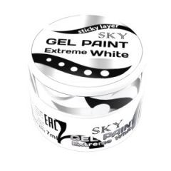 Гель-краска SKY, белая
