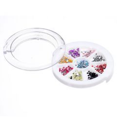 Стразы мелкие в карусельке IRISK
