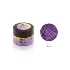 Гель-лак для ногтей с блестками E.co Nails Platinum P015  5мл.