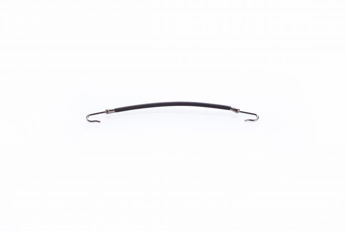 Резинки с крючками черные, в упаковке 10шт арт. E-20