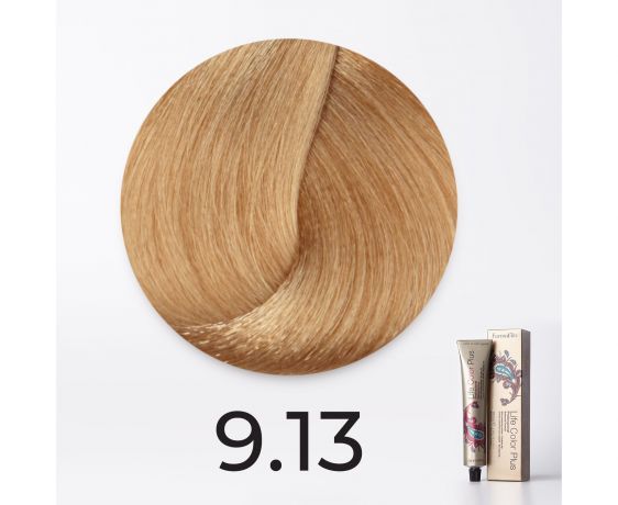 Краска для волос FarmaVita Life Color Plus 9.13 очень светлый бежевый блондин, 100мл