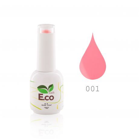 Базовое покрытие для гель-лака камуфлирующее E.co Nails BB-base Gel BB001 10мл