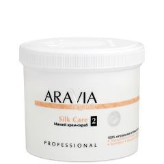 Крем-скраб для тела мягкий ARAVIA Organic Silk Care 550мл.
