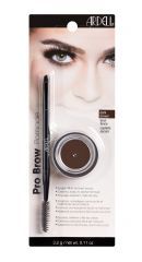 Помада влагостойкая для бровей с кистью, темно-коричневая Ardell Brow Pomade (Dark brown) 3 г