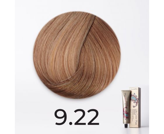 Краска для волос FarmaVita Life Color Plus 9.22 светлый блондин розовый ирис, 100мл