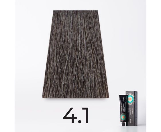 Краска для волос FarmaVita Suprema 4.1 каштановый пепельный, 60мл