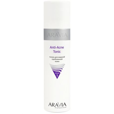 Тоник для лица для жирной проблемной кожи ARAVIA Professional Anti-Acne Tonic, 250 мл.
