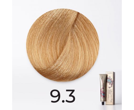 Краска для волос FarmaVita Life Color Plus 9.3 очень светлый золотистый блондин, 100мл