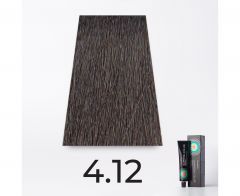 Краска для волос FarmaVita Suprema 4.12 каштановый пепельный ирис, 60мл