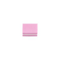 Баф для ногтей E.co Nails мини розовый 180/240 , размер 3,3*2,7см