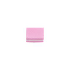 Баф для ногтей E.co Nails мини розовый 180/240 , размер 3,3*2,7см