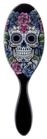 WET BRUSH SUGAR SKULL PURPLE ROSE Щетка для спутанных волос Калавера (фиолетово-розовая)