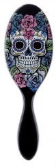 WET BRUSH SUGAR SKULL PURPLE ROSE Щетка для спутанных волос Калавера (фиолетово-розовая)