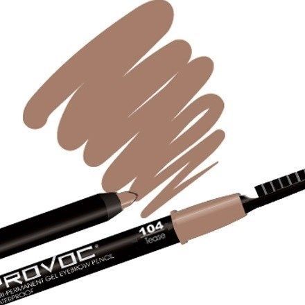 Гелевая подводка в карандаше для бровей PROVOC Eye Brow Liner №104 Tease	