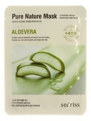 AH Secriss Маска для лица тканевая SECRISS PURE NATURE MASK Pack-Aloevera 25мл