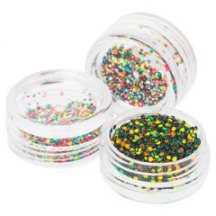 Декор "Радужная крошка" в баночке 3мл