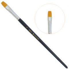 Кисть Planet Nails гелевая квадратная №8 (98317.8)