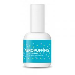 Aeropuffing Matte Gel Top - матовое верхнее покрытие без липкого слоя, 8 мл.