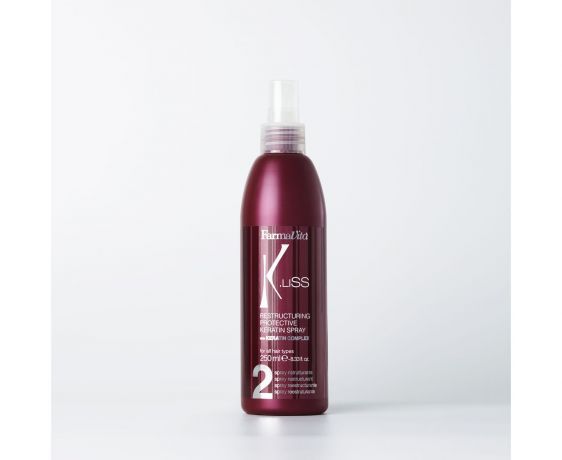 Кондиционер для волос реструктурирующий с кератином FarmaVita K.Liss 250мл