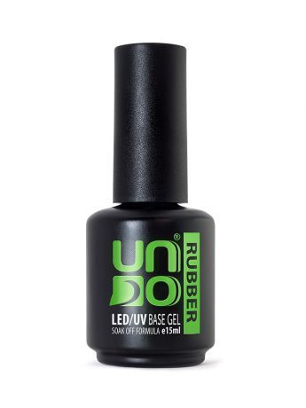 Базовое покрытие для гель-лака Uno RUBBER, 15 мл
