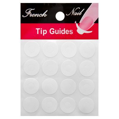 Д217-01 Трафареты для лунного маникюра Tip Guides 16шт