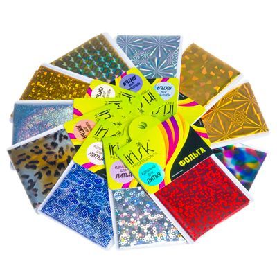 Фольга для литья переводная (в ассорт)