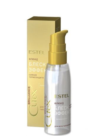 Флюид "Блеск-Эффект"для всех типов волос 100 мл CUREX BRILLIANCE