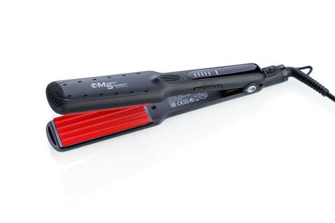 Профессиональные щипцы гофре для волос Mark Shmidt 208 Ripple Extra Large