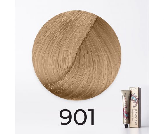 Краска для волос FarmaVita Life Color Plus 901 экстра светлый пепельный блондин, 100мл