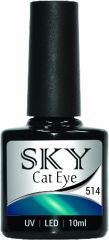 №514 Гель-лак 3-х фазный CAT EYE SKY  GC 10мл, 20226014
