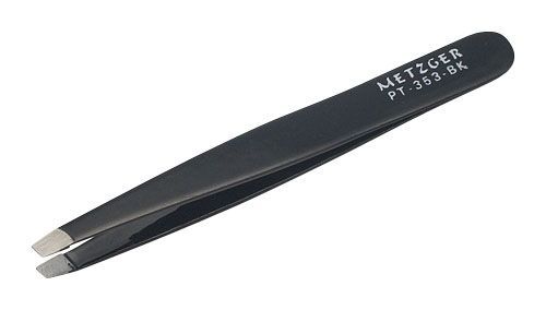 Пинцет скошенный Metzger РТ-353-BK