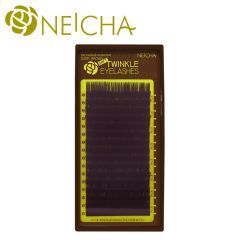 Ресницы NEICHA MIX "2" TWINKLE DARK BROWN (темно—коричн) С 0.10 (8- 14)