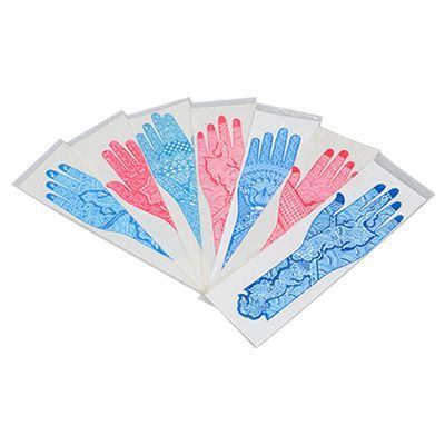 Трафареты для мехенди IRISK ( Ладонь , Восточный лента (в ассорт.)