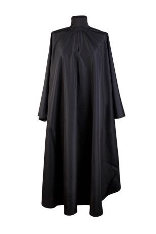 Пеньюар с рукавами дюспо черный на крючках MelonPro MP198