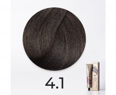 Краска для волос FarmaVita Life Color Plus 4.1 коричнево-пепельный, 100мл