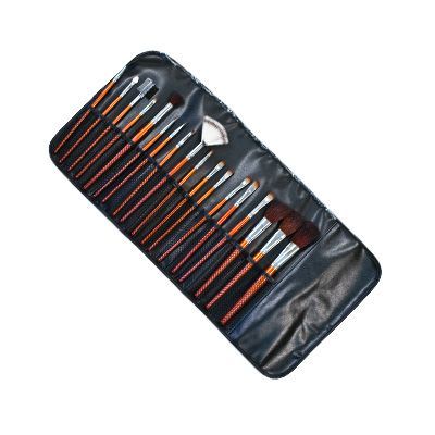 Професииональный набор кистей в кож/зам пенале "IRISK", 18 предметов