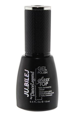 Гель- лак JuBilej Top Glass без липкого слоя