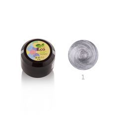 Гель паcта для дизайна ногтей E.co Nails Chrom №01 (серебро)