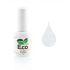 Верхнее покрытие для гель-лака с блестками E.co Nails Galaxy Top Coat No Sticky, 15 мл Верхнее покрытие для гель-лака с блестками E.co Nails Galaxy Top Coat No Sticky, 15 мл