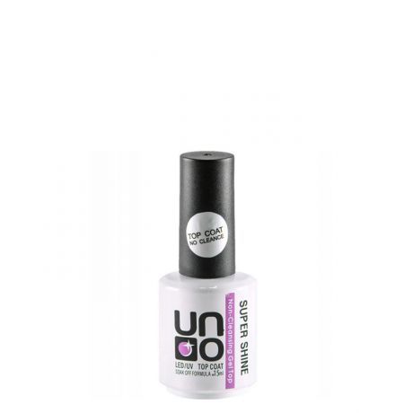 Верхнее покрытие для гель-лака Uno SUPER SHINE, без липкого слоя, 15 мл