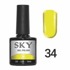№034 Гель-лак 3-х фазный SKY  GC 10мл