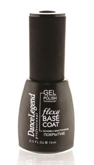 Гель-лак для ногтей "Dance Legend" Flexy Base Coat gel polish 15мл