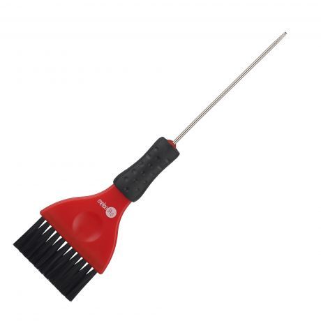 Кисть для окрашив. волос металл хвост широкая 60мм. красная apт.JA0022