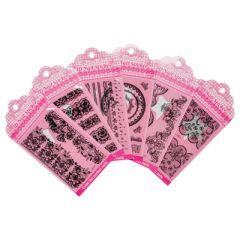 Наклейки для ногтей Вальс - фантазия в ассортименте