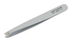 Пинцет скошенный Metzger РТ-355-WT, белый