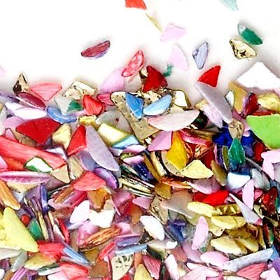 Фольга рубленная цветная , (в ассорт.)