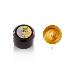 Гель паcта для дизайна ногтей E.co Nails Chrom №02 (золото)