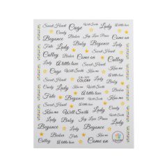 Наклейки для ногтей CA101