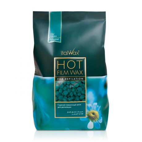 Воск для депиляции пленочный в гранулах "Азулен" ITALWAX 1000 г